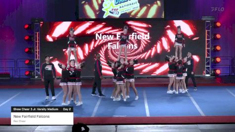 New Fairfield Falcons - Rec Cheer [2023 Show Cheer 3 Jr. Varsity Medium Day 2] 2023 Pop Warner National Cheer & Dance Championship