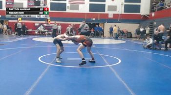 107 lbs Semifinal - Brayden Hanning, Jefferson-Morgan vs Angelo Boni, Central Valley
