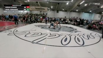 126 lbs 1st Place Match - Jordan Romero, Abraham Lincoln vs Angel Fernandez, Widefield