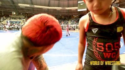 46 lbs Round Of 16 - Trinh Tse, Greater Heights Wrestling vs Kileigh Peak, 505 WC