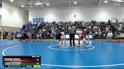 190 lbs Cons. Round 1 - Hunter Hilbun, East Central High School vs Logan Edwards, Starkville High School