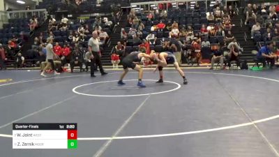 141 lbs Quarterfinal - Wayne Joint, West Hills vs Zack Zernik, Moorpark