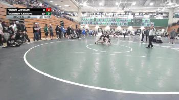 150 lbs Quarterfinal - Matthew Centeno, Esperanza vs Renzo Lubuguin, Cherokee Trail