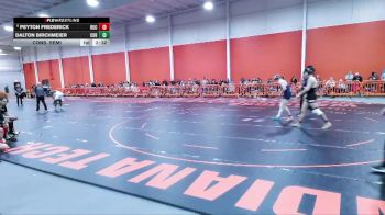 157 lbs Cons. Semi - Dalton Birchmeier, Cornerstone vs Peyton Frederick, Rochester Christian University