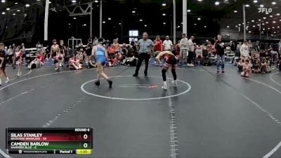 92 lbs Round 6 (8 Team) - Silas Stanley, Backyard Brawlers vs Camden Barlow, Hammers Blue