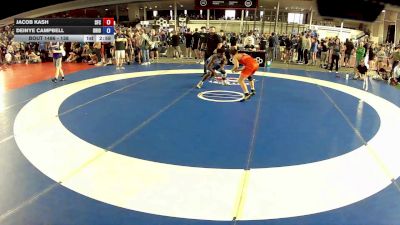 138 lbs Cons. Round 3 - Jacob Kash, Seasons Freestyle Club vs Deinye Campbell, Ohio