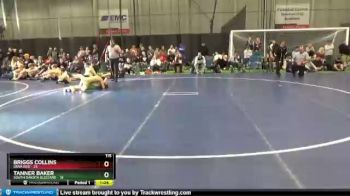 115 lbs Round 1 (6 Team) - Tanner Baker, South Dakota Blizzard vs Briggs Collins, Iowa Red