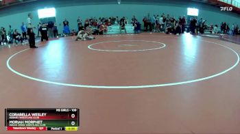 109 lbs 1st Place Match - Corabella Wesley, Hobart Wrestling Club vs Moriah Morphet, Indian Creek Wrestling Club