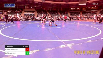 83 lbs Consolation - Dominic Schuman, Mat Assassins vs Charlie Flanery, Cowboy Wrestling Club