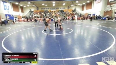 220 lbs Champ. Round 2 - Troy Cisneros, Apple Valley vs Gabriel Chavez, Hillcrest