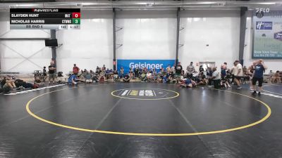 130 lbs Rr Rnd 6 - Slayden Hunt, Mat Demon - K8 vs Nicholas Harris, CT Whale - K8