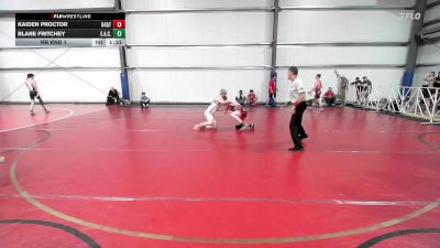 152 lbs Rr Rnd 1 - Kaiden Proctor, 84 Athletes Red vs Blane Fritchey, Elite Athletic Club D.Z.