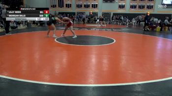 155 lbs Semifinal - Morgan Bills, Dubuque Hempstead vs Lilly Ness, Williamsburg