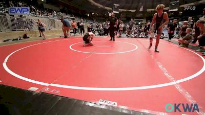 110 lbs Rr Rnd 1 - Nathan Edingfield, Edmond North Huskies vs Zander Pope, Keystone Wrestling Club