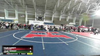 132 lbs Cons. Round 5 - Tyler Garrett, American Fork vs Colby Tennant, West Field