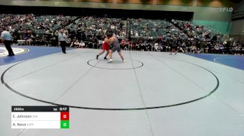 285 lbs Consi Of 4 - Emilio Johnson, Oakdale vs Anthony Nava, Toppenish