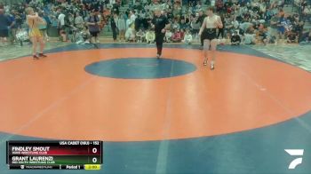 152 lbs Champ. Round 2 - Findley Smout, Wave Wrestling Club vs Grant Laurenzi, Mid South Wrestling Club