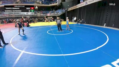 5A 107 lbs Cons. Round 2 - Manya Vennapu, Frisco vs Gabriela Gutierrez, El Paso Del Valle