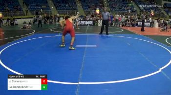 Consolation - Jacob Cisneros, ReZults Wrestling vs Asher Kemppainen, Flathead Valley Wrestling Club