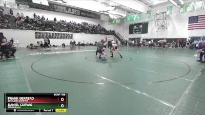 126 lbs Champ. Round 1 - Daniel Cuevas, Birmingham vs Frank Gerrero, Excelsior Charter