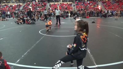 100 lbs Champ. Round 2 - Cahlan Kaberline, Onaga Wrestling Team vs Thomas Walter, Kansas Young Guns Wrestling Cl