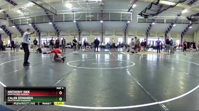 125 lbs Cons. Round 2 - Caleb Edwards, Unattached-Edinboro vs Anthony Isek, Unattached-Indiana