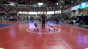 37 lbs Cons. Round 2 - Zelina Gustafson, Butte Wrestling Club vs Gianna Varner, Baker Wrestling Club