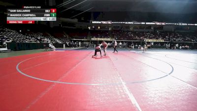 157 lbs Round Of 16 - Sam Gallardo, UNLV vs Maddox Campbell, Jamestown