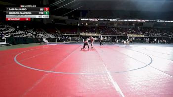 157 lbs Round Of 16 - Sam Gallardo, UNLV vs Maddox Campbell, Jamestown