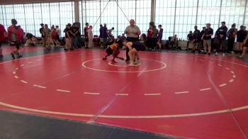 130 lbs Consolation - Christian Lange, Morris Fitness vs Duncan McFall, St. Pius Wrestling Club