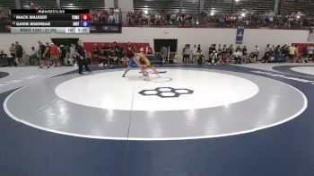 57 kg Champ. Rd Of 16 - Mack Mauger, Tiger Style Wrestling Club vs Gavin Jendreas, Indiana RTC