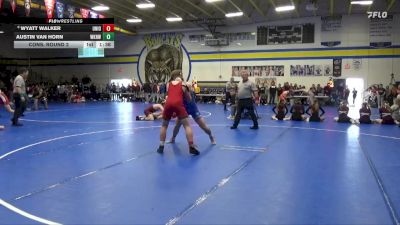 175 lbs Cons. Round 2 - Wyatt Walker, Union, LaPorte City vs Austin Van Horn, Waukee Northwest