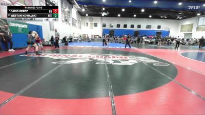 144 Boys Cons. Round 2 - Weston Kowalski, Mountain Empire vs David Perez, Mission Hills