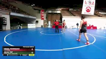 79 lbs 7th Place Match - Israel Manriquez, California vs Devin Top, Prime Desert Wrestling