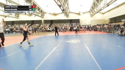 140-I lbs Round Of 16 - James Whalen, Unattached vs Devin Delaire, Fisheye