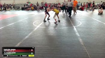 72 lbs Round 4 (6 Team) - TJ Markijohn, Rambler WC vs Daylen Amma, Ohio Gold 24K
