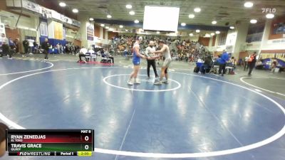 165 lbs Champ. Round 2 - Travis Grace, Gilroy vs Ryan Zenedjas, El Toro