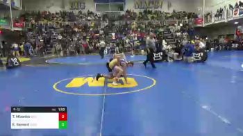 106 lbs R-32 - Tanner Mizenko, Canon-McMillan vs Eren Sement, Council Rock North