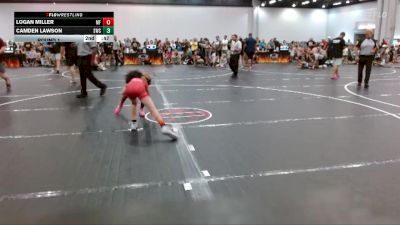 75/80 Round 1 - Logan Miller, Morris Fitness vs Camden Lawson, Sanderson Wrestling Club