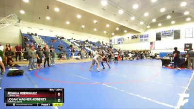 113 lbs Cons. Round 5 - Joshua Rodriguez, Corona 100 vs Logan Wagner-Roberts, Eastvale Elite