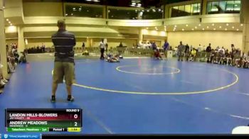 160 lbs Round 9 (10 Team) - Landon Mills-Blowers, Jay County vs Andrew Meadows, Rosewood