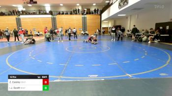 157 lbs Consi Of 8 #2 - Zion Easley, South Effingham Mustang Wrestling Club vs Joey Scott, South Paulding Junior Spartans Wrestling Club