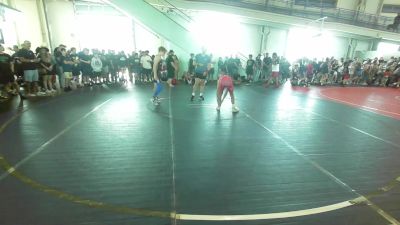 95 lbs Quarterfinal - Luke Montero, Monster Garage vs Jackson Phillips, MatTime