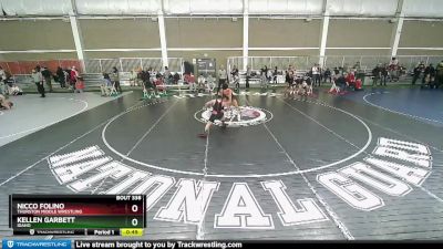 132 lbs Cons. Round 1 - Kellen Garbett, Idaho vs Nicco Folino, Thurston Middle Wrestling