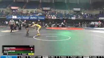 Champ. Round 1 - Osman Parra, Lafayette vs Kye Karcher, Walker