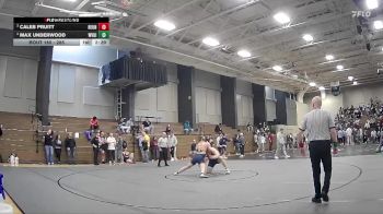 285 lbs Cons. Semi - Max Underwood, West Virginia University Institute Of Technology vs Caleb Pruitt, Reinhardt University