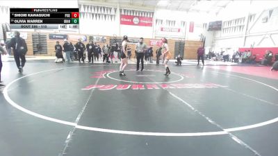 110 lbs Cons. Round 5 - Shiori Kawaguchi, Pittsburg Senior vs Olivia Warren, Granada