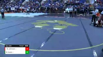 3 - 160 lbs Cons. Semi - Will Johnson, Brentsville District vs Macon Ayers, Staunton River