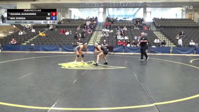 103 lbs Semifinal - Juliana Alejandro, William Jewell College vs Mia Zuniga, Colorado Mesa University