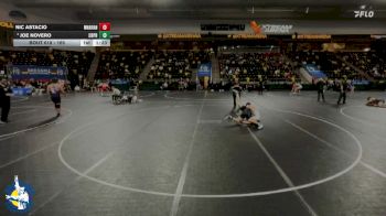 165 lbs Cons. Round 2 - Nic Astacio, Woodstock (Marian) vs Joe Novero, Creighton Preparatory School